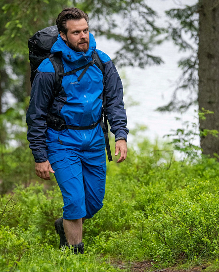 Шорты мужские Bergans Utne Pirate ClassicBlue/SolidCharcoal - Фото 6 большая