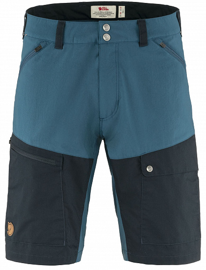 Шорты мужские Fjallraven Abisko Midsummer Indigo Blue/Dark Navy - Фото 1 большая