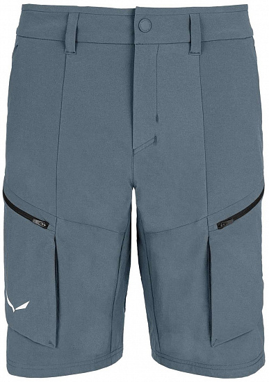 Шорты мужские Salewa Puez Cargo Java Blue - Фото 1 большая
