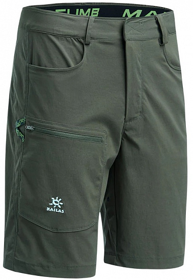 Шорты мужские Kailas 9A Climbing Wild Green - Фото 2 большая
