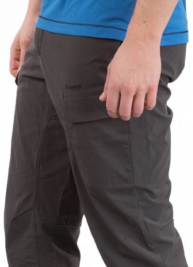 Шорты мужские Bergans Utne Pirate Solid Charcoal - Фото 5 большая
