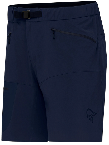 Шорты мужские Norrona Falketind Flex1 Light Indigo Night - Фото 2 большая