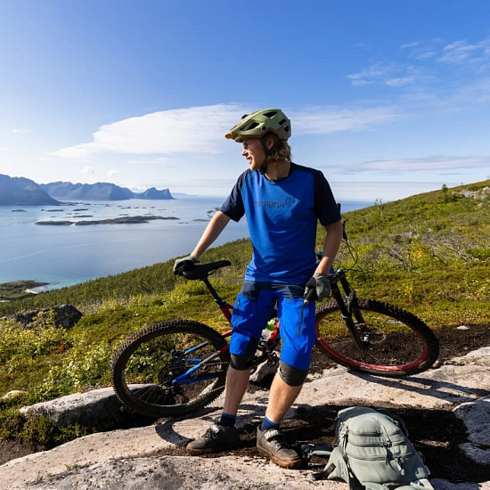 Шорты мужские Norrona Fjora Flex1 Limoges - Фото 8 большая