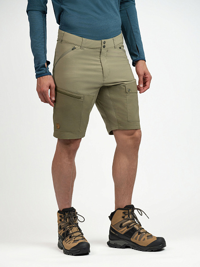 Шорты мужские Fjallraven Abisko Midsummer Savanna/Light Olive - Фото 3 большая