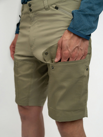 Шорты мужские Fjallraven Abisko Midsummer Savanna/Light Olive - Фото 8 большая