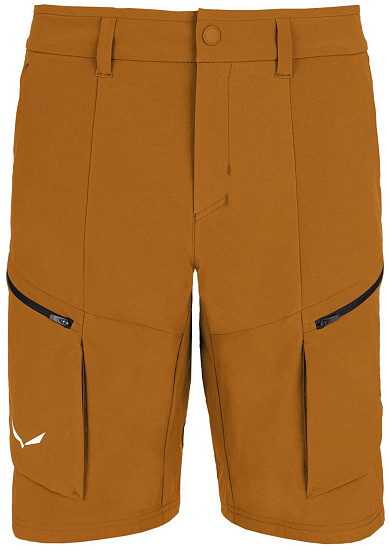 Шорты мужские Salewa Puez Cargo Golden Brown - Фото 2 большая