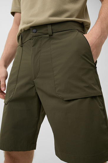 Шорты мужские Bogner Fire+Ice Vidal Olive Green - Фото 5 большая