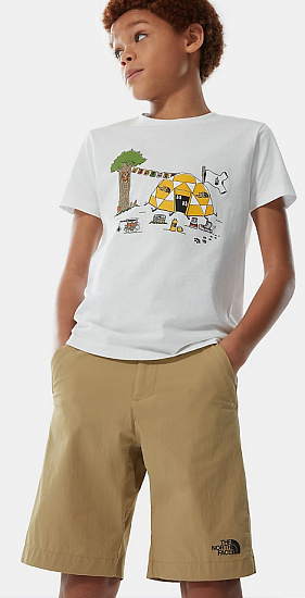 Шорты детские The North Face Exploration Moab Khaki - Фото 7 большая