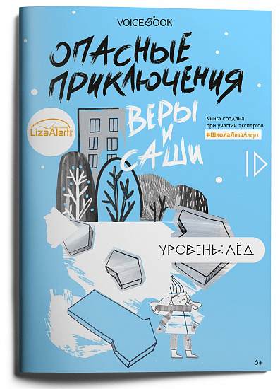 Книга «Опасные приключения Веры и Саши. Уровень: Лёд» - Фото 1 большая