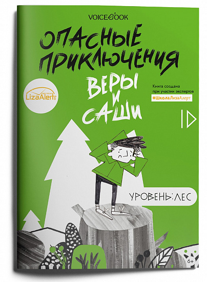 Книга «Опасные приключения Веры и Саши. Уровень: Лес» - Фото 1 большая