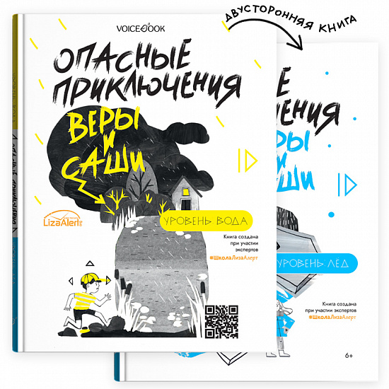 Книга «Опасные приключения Веры и Саши. Уровень: Вода/Лёд» - Фото 1 большая