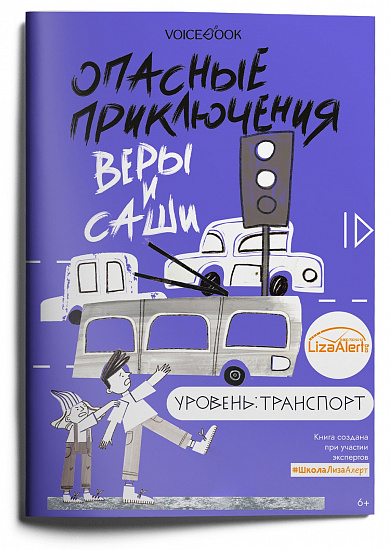 Книга «Опасные приключения Веры и Саши. Уровень: Транспорт» - Фото 1 большая