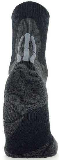 Носки мужские UYN Trekking 2In Merino Black/Grey - Фото 4 большая