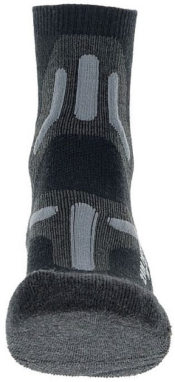 Носки женские UYN Trekking 2In Merino Black/Grey - Фото 3 большая