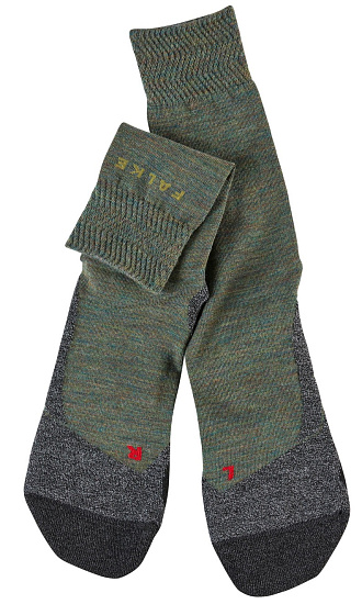 Носки мужские Falke TK2 Melan Зеленый - Фото 3 большая