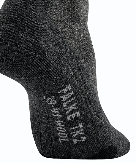 Носки мужские Falke TK2 Wool Серый - Фото 5 большая
