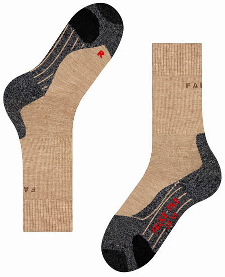 Носки мужские Falke TK2 Бежевый - Фото 4 большая