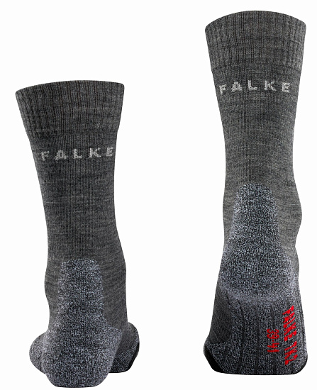 Носки мужские Falke TK2 Explore Asphalt Mel. - Фото 3 большая