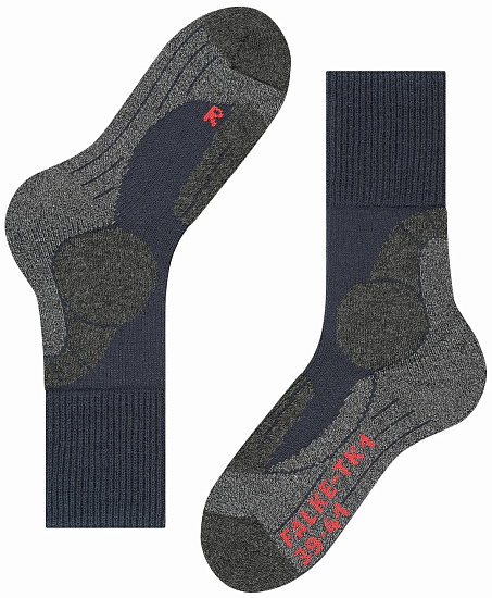 Носки мужские Falke TK1 Adventure Marine - Фото 6 большая