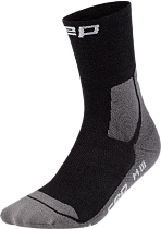 Носки мужские CEP C516UM Hiking Light Cushion Mid Cut Black/Grey
