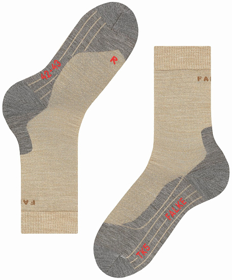 Носки женские Falke TK5 Ultra Light Бежевый - Фото 6 большая