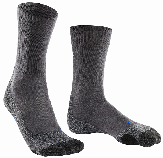 Носки мужские Falke TK2 Explore Cool Asphalt Mel. - Фото 6 большая