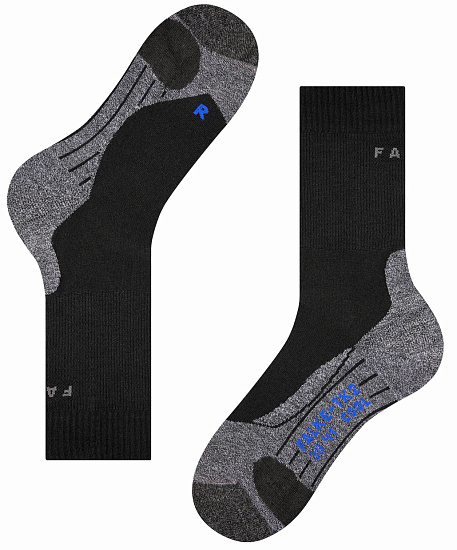 Носки мужские Falke TK2 Cool Black-mix - Фото 4 большая