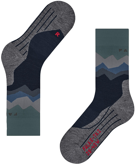 Носки мужские Falke TK2 Crest Marine - Фото 4 большая