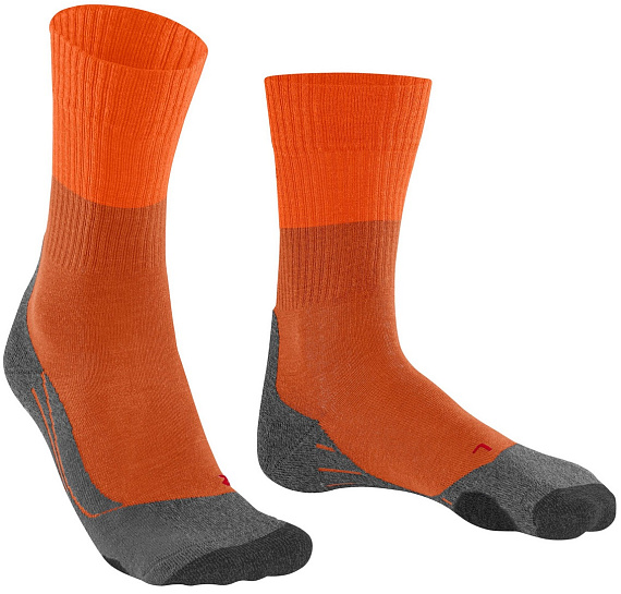 Носки мужские Falke TK2 Explore Tangerine - Фото 7 большая