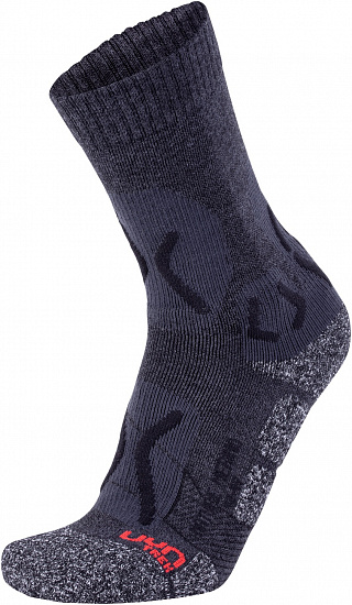 Носки мужские UYN Trekking Nature Merino Anthracite/Black - Фото 1 большая
