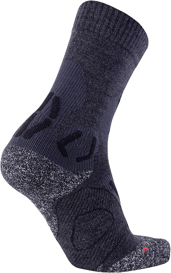 Носки мужские UYN Trekking Nature Merino Anthracite/Black - Фото 2 большая