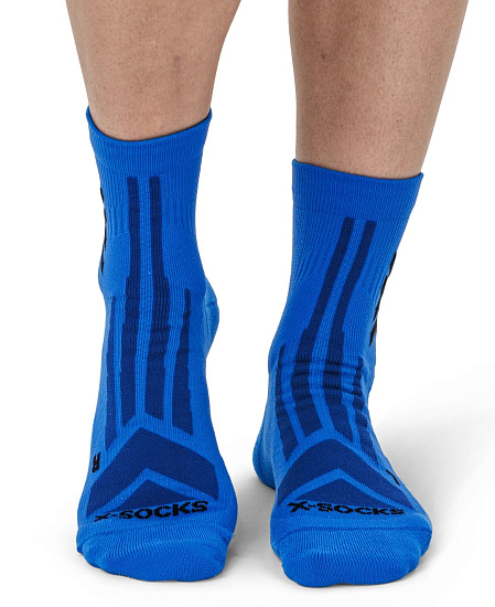 Носки X-Socks Hike Discover Ankle Twyce Blue/Blue - Фото 2 большая