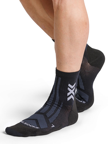 Носки X-Socks Hike Discover Ankle Black/Charcoal - Фото 2 большая