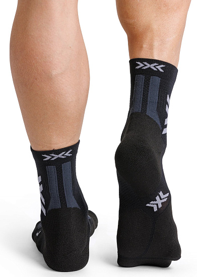 Носки X-Socks Hike Discover Ankle Black/Charcoal - Фото 4 большая