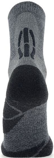 Носки мужские UYN Trekking 2In Merino Mid Grey/Black - Фото 4 большая