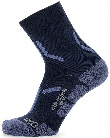 Носки мужские UYN Trekking 2In Merino Navy/Jeans - Фото 1 большая