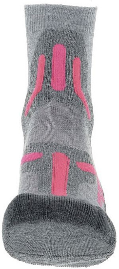 Носки женские UYN Trekking 2In Merino Light Grey/Pink - Фото 3 большая