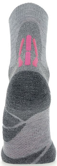 Носки женские UYN Trekking 2In Merino Light Grey/Pink - Фото 4 большая