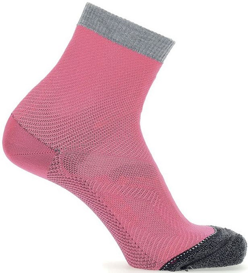 Носки женские UYN Trekking 2In Merino Light Grey/Pink - Фото 6 большая