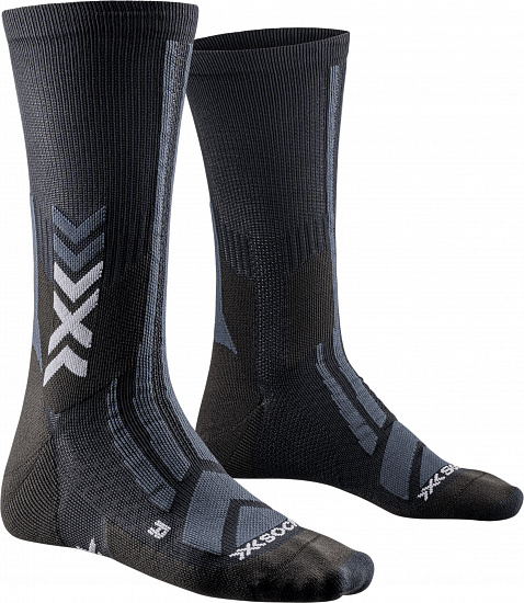 Носки X-Socks Hike Discover Crew Black/Charcoal - Фото 1 большая
