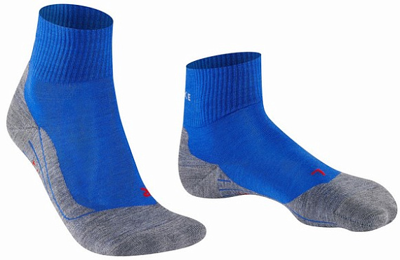 Носки мужские Falke TK 5 Ultra Light Short Blue - Фото 5 большая