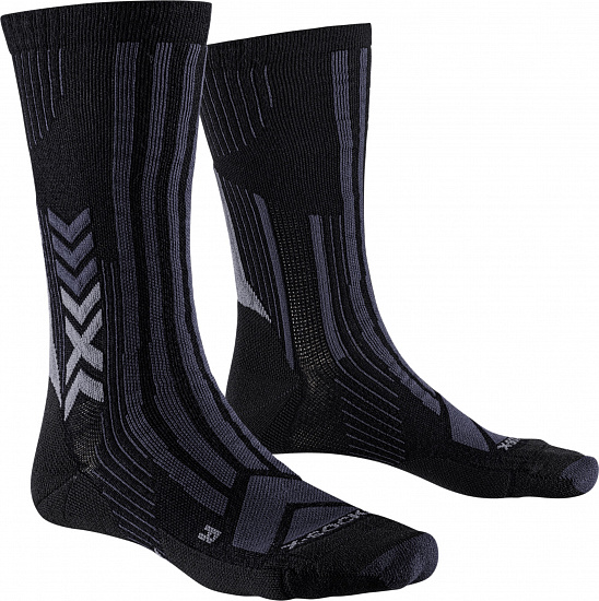 Носки X-Socks Trekking Perform Merino Crew Black/Charcoal - Фото 1 большая