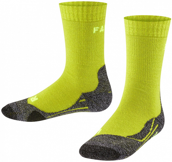 Носки детские Falke TK2 Trekking Lime - Фото 1 большая