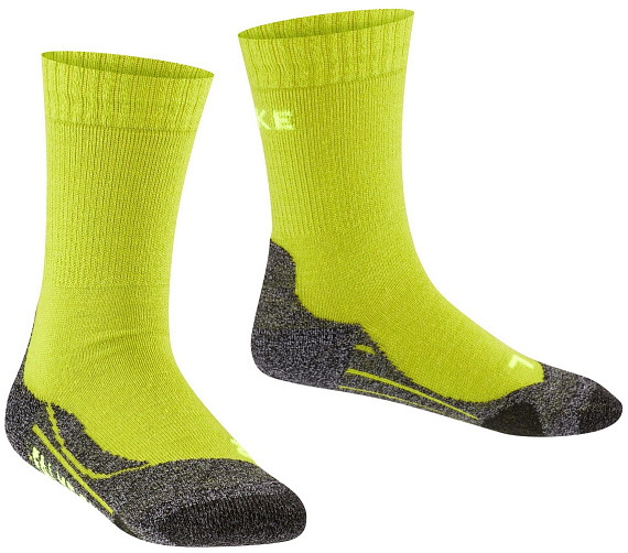Носки детские Falke TK2 Trekking Lime - Фото 5 большая