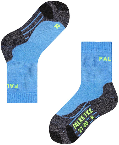 Носки детские Falke TK2 Trekking Blue Note - Фото 5 большая