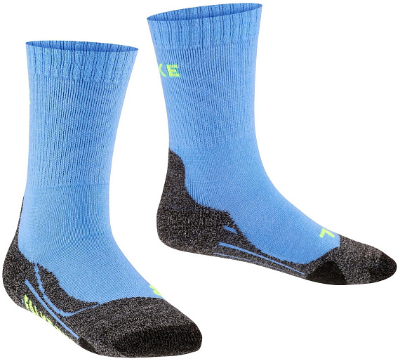 Носки детские Falke TK2 Trekking Blue Note - Фото 6 большая