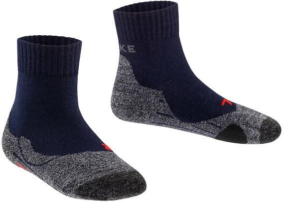 Носки детские Falke TK2 Short Trekking Marine - Фото 5 большая