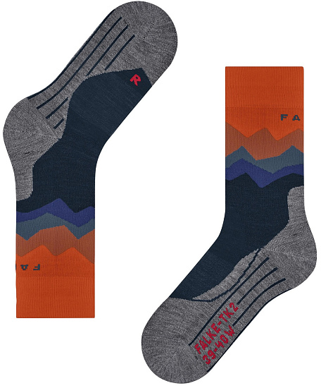 Носки мужские Falke TK2 Crest Marine - Фото 5 большая