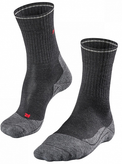 Носки мужские Falke TK2 Explore Wool Silk Anthra.Mel - Фото 1 большая