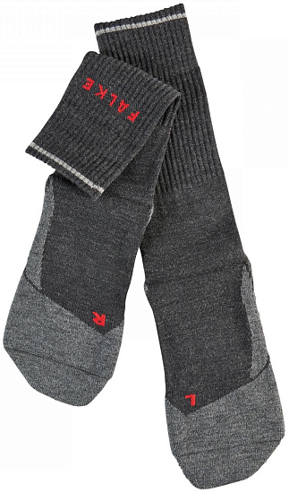 Носки мужские Falke TK2 Explore Wool Silk Anthra.Mel - Фото 3 большая